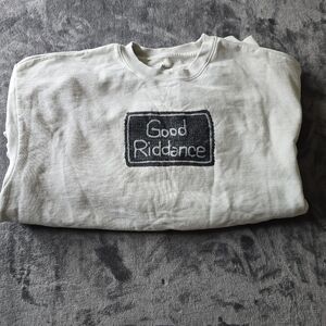 Gracie Abrams "Good Riddance" Crew Neck Sweatshirt Size XXL